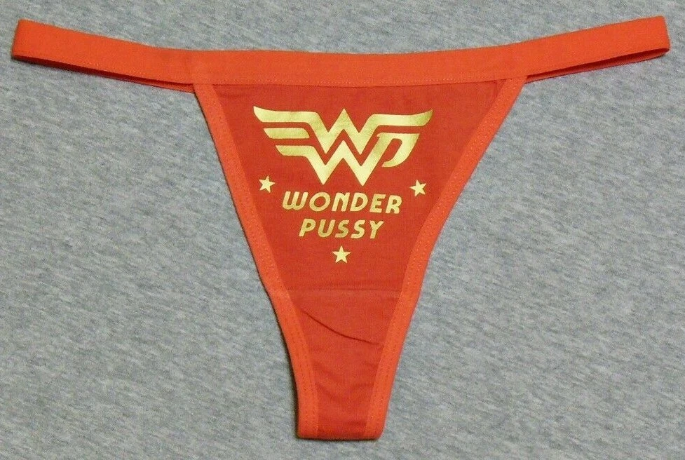 Wonder woman thong sales