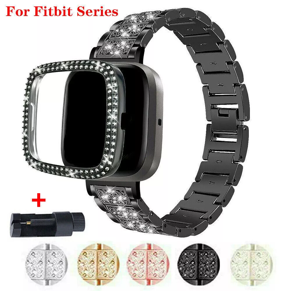 Fitbit versa sales bling bands