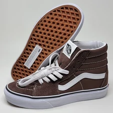 Vans Sk8 High Rain Drum Brown Sneakers  Unisex Mens Sz 4/Wnms 5.5 VN0A5JM8EE New