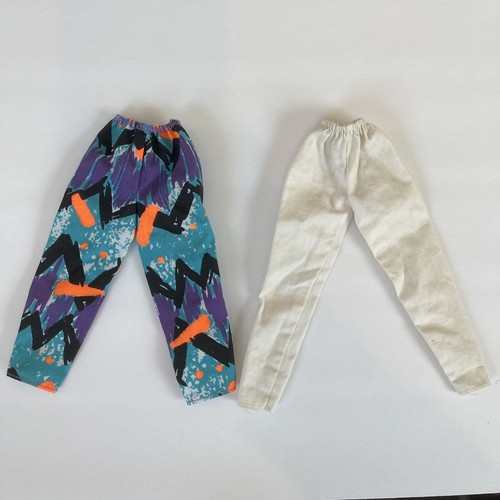Lote de 7 Pantalones de Neón Mattell Barbie & Friends Ropa Colección Disney Retro - Imagen 10 de 11