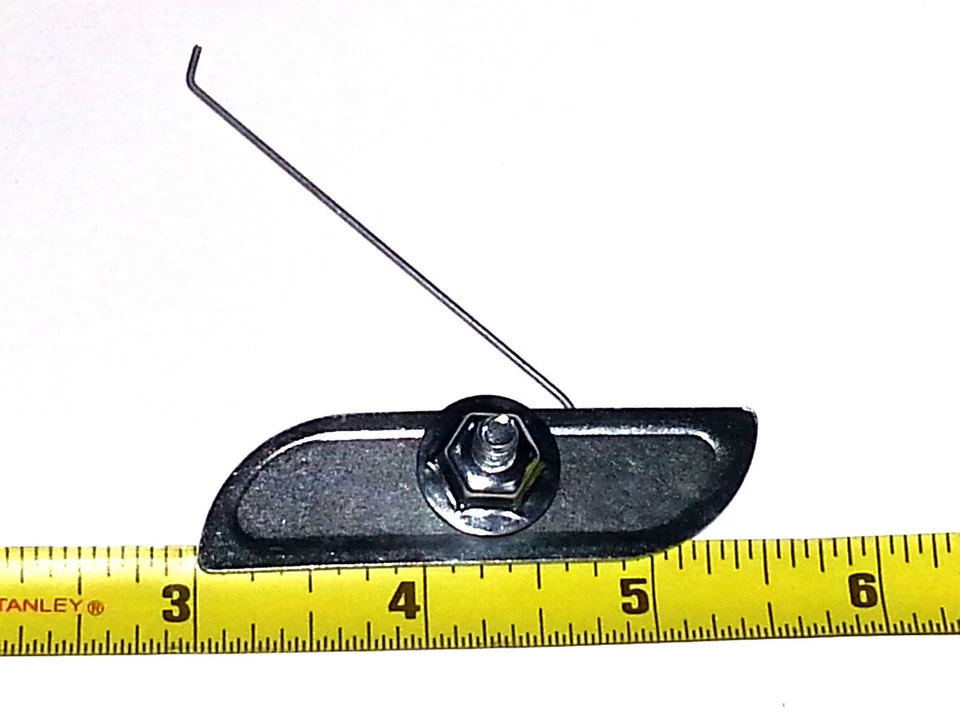 Ford 1"-2 1/4" Carrocería Guardabarros Puerta Cuarto Moldura Moldura Clips Tuercas 10 un. E Foto 2 de 4