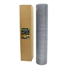 Hardware Cloth 1/2 inch 48in x 100 ft, 19 Gauge Square, Chicken Coop Wire Fence