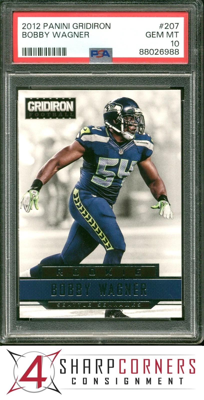 Bobby Wagner Panini Gridiron #207 Base