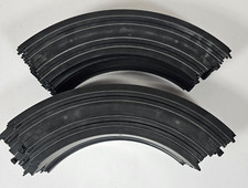 Lot of 18 Vintage TYCO HO Slot Car 9" R 1/4 Track Curve Pieces B5831
