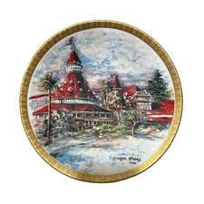 Hotel Del Coronado PLATE Limited Edition #1440/5000 Sue T. McNary's Piece