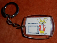 SCHNEIDER TV Radio Longwy Menage Mont St Martin Keychain - SCHNEIDY
