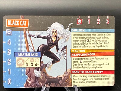 Marvel Zombies Zombicide Clash of the Sinister Six - Black Cat
