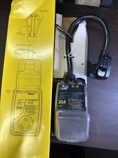 Surge Protector 30 Amp Smart RV Surge Protector with Waterproof Cover All-in-1
