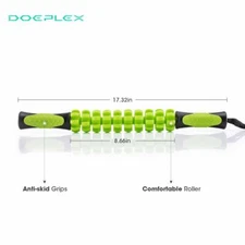 Doeplex Muscle Roller Massage Stick Massager For Muscle Therapy Pain Relief
