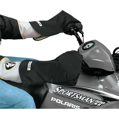 Parts Unlimited Deluxe Snow Paw - Black - Pair BG-0080