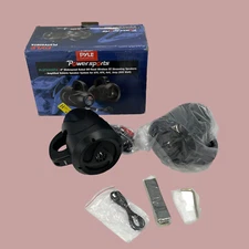 Pyle PLUTV40BK 2-Way Waterproof Bluetooth 4 inch 900W Speakers #NO3355