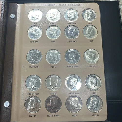 U22565 1964 2012 BU  GEM COMPLETE PDSS Kennedy Half Dollar Set 160 Coins G2U