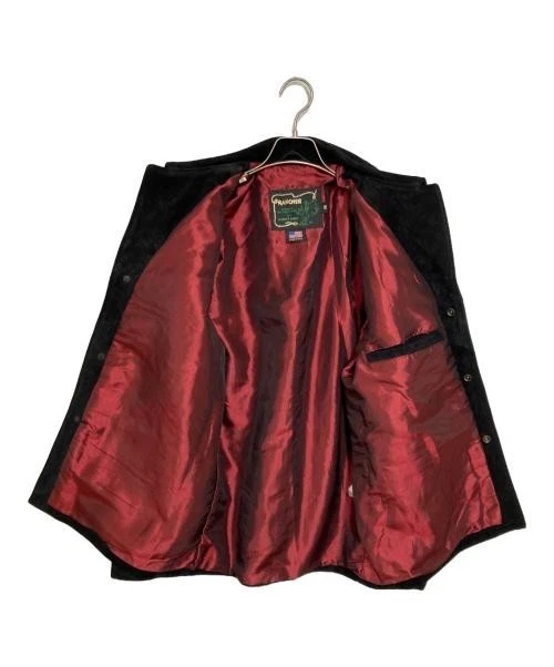 Chaqueta Schott Deck 40 cuero marrón liso