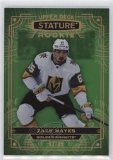 2022-23 Upper Deck Stature Rookies Green 33/99 Zack Hayes #120 rp9