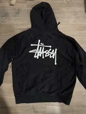 Stussy Black Pullover Hoodie Men s XL