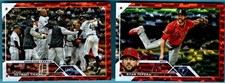 2023 Topps Orange Foil #/299  Ryan Tepera  Detroit Tigers - Team  (2) CARD Lot