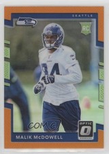 2017 Donruss Optic Rookies Orange Prizm 196/199 Malik McDowell #139 m5e