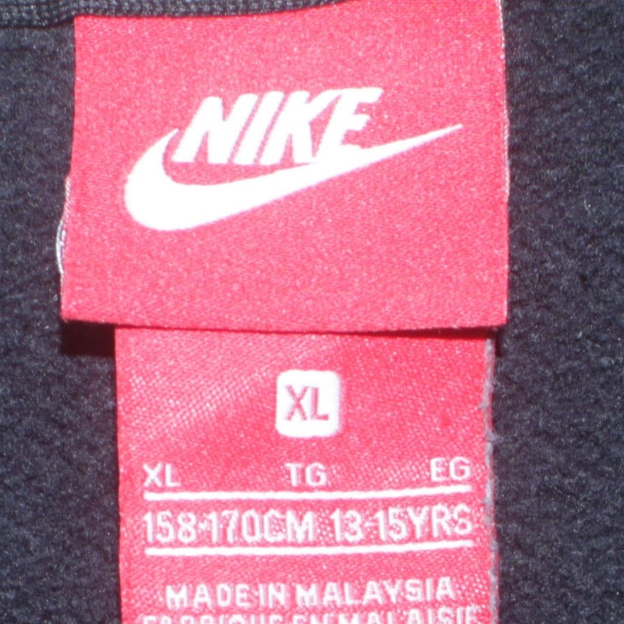 Nike Black Hoodie Womens Xl image 6
