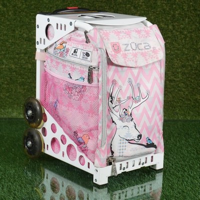ZUCA Sport Limited Edition Forest Friends Bag + White Frame Girls Pink ~ RARE!!