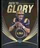 2025 Bowman University Chrome Garrett Nussmeier PG-2 LSU Tigers Path to Glory