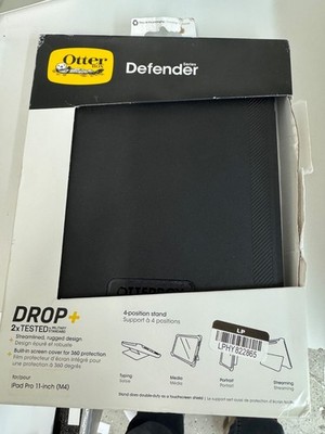 OtterBox Defender Pro Tablet Case for Apple iPad- Black  11'' M4.. see pic!