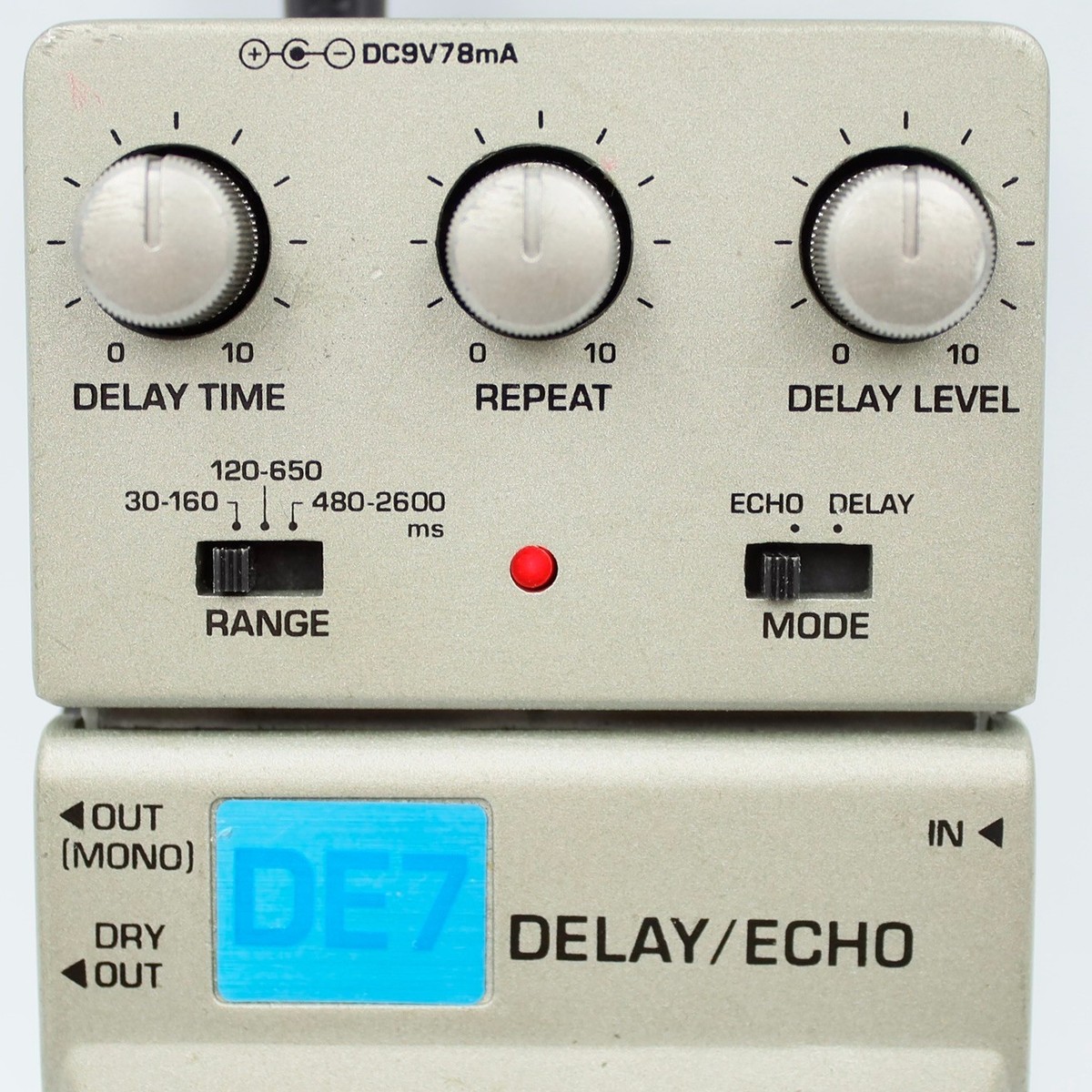 Ibanez DE7 Echo Guitar Effect Pedal for sale online | eBay