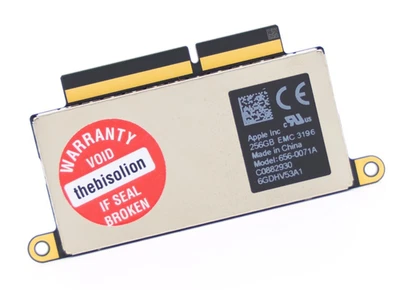 Apple 256 GB SSD 656-0071A für MacBook Pro 13" A1708 2016 2017 Original Apple - Bild 1 von 4