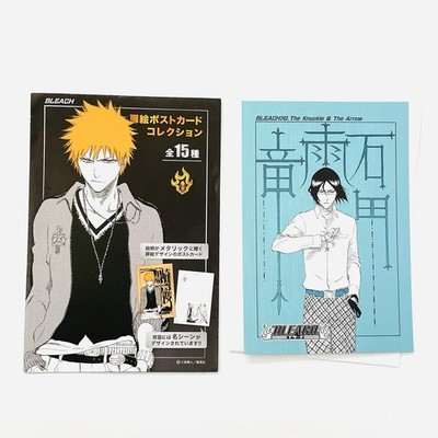BLEACH Cover Picture Postcard Collection Vol.2 Uryu Ishida Jump Shop 2021 Card