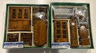 Dollhouse 7 Piece Mini Wooden Furniture Dining Set Vintage Free Shipping