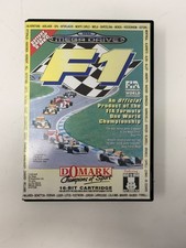 Thumbnail of ebay&reg; auction 326960747216 | F1 Sega Mega Drive, komplett mit Hülle und Handbuch, PAL