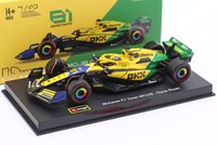 Oscar Piastri Mclaren MCL38 #81 2Nd Monaco Gp Formel 1 2024 1:43 Bburago