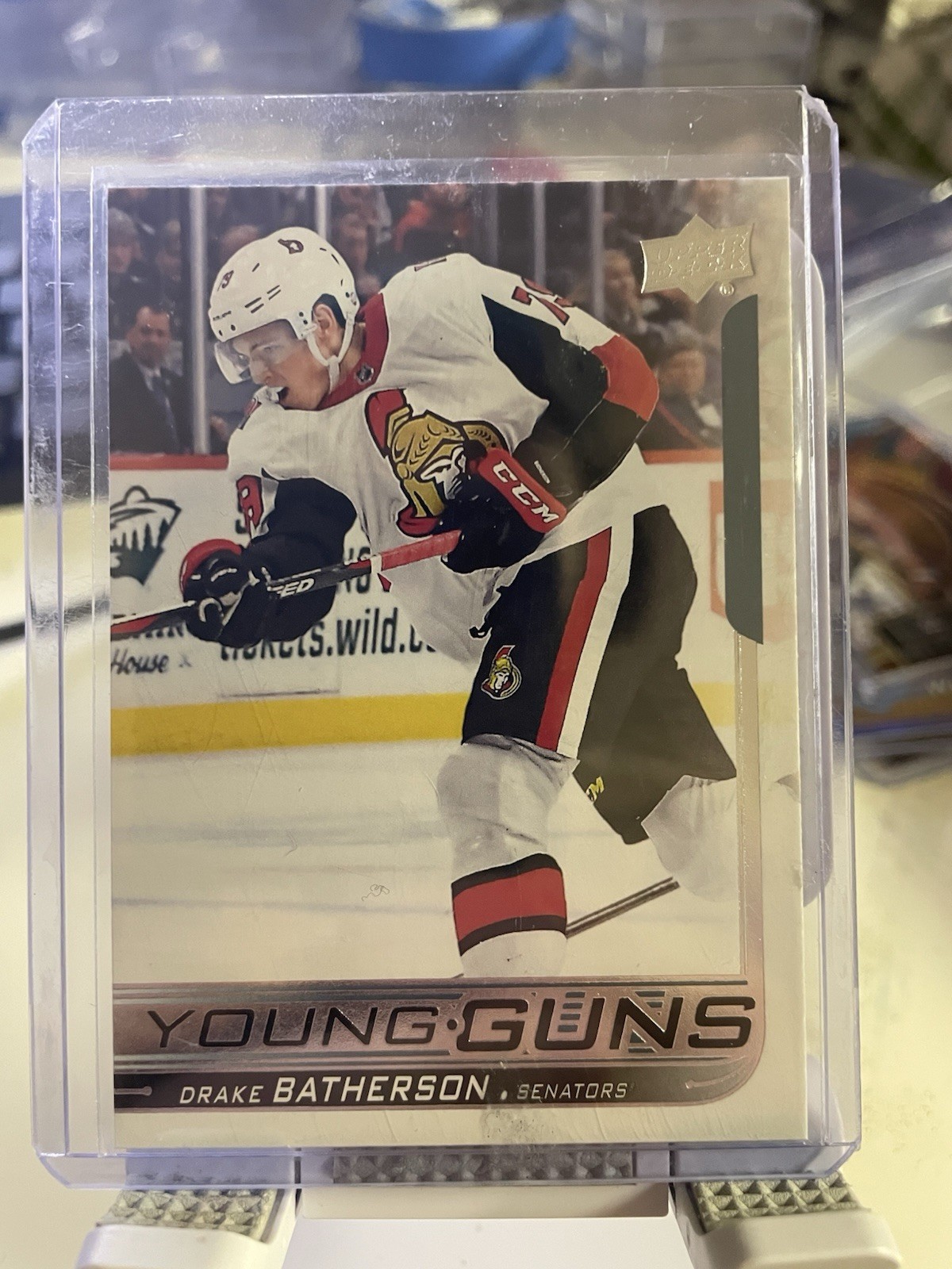 2018-19 Upper Deck Drake Batherson Young Guns #484 Ottawa Senators Rookie RC