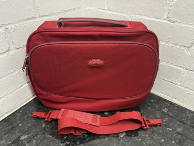 Samsonite IVINS kleine rote Handgepäcktasche Schulter Handgepäck Reisegepäck