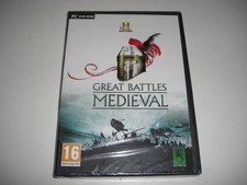 Grandi Battaglie MEDIEVALE Pc Cd Rom - NUOVO E SIGILLATO - SPEDIZIONE VELOCE