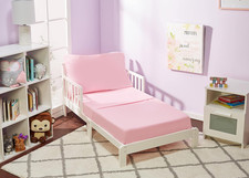 3 Piece Toddler Sheet Set - Soft Breathable Microfiber Toddler Bedding - Include