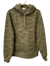 Amazon Essentials Sweatshirt Size Large Hooded Pullover Camouflage Outerwear NEW