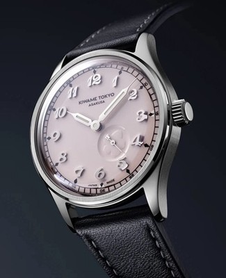 Kiwame Tokyo Kubo Sakura PINK Dial Watch IN HAND READY TO SHIP SOLD OUT