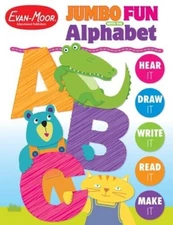 Jumbo Fun with the Alphabet - Paperback By Evan Moor - GOOD