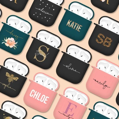 TIRITA Personalised AirPods 1 2 3 4 Pro 2 Soft Case 2nd 3rd 4th Generation Cover