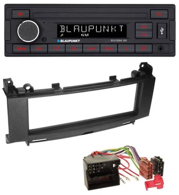 Blaupunkt MP3 AUX USB 1DIN Autoradio für Mercedes A-Klasse W169 B-Klasse W245 - Bild 1 von 4