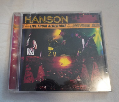 Hanson Live From Albertane CD