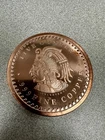 5 oz Aztec Calendar Copper Round  .999 Fine Copper Bullion