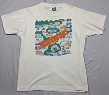 VTG Early 90s Texarkana Texas School District Landscape Graphic Tee Women s XL