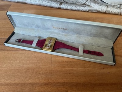   Top Wertanlage Vintage XL Dugena Digital Armband-Scheiben-Uhr NOS Set ~1975