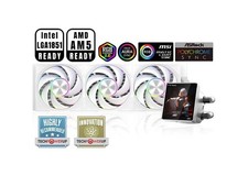 PCCOOLER CPS DT360 ARGB Display AIO CPU Liquid Cooler, 360mm Radiator, 320W TDP,