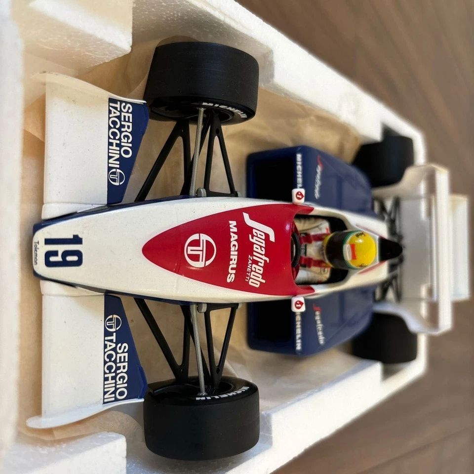 Minichamps 1/18 Toleman TG184 Ayrton Senna F1 Debut Car Diecast Japan Used - Image 4 of 4