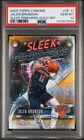 2025 TOPPS CHROME SLEEK FINISHERS GOLD REFRACTOR JALEN BRUNSON 6/50 PSA 10