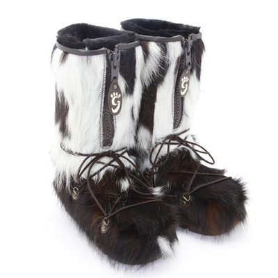 mens fur snow boots