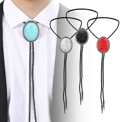 Bolo Tie, Krawatte PU-Leder Western Bola Tie für Party Jubiläum Männer Frauen
