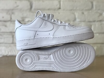 Nike Air Force 1 '07 Low Triple White Classic Retro Men Sz 11 CW2288-111 B-Grade